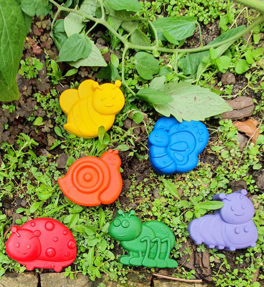Garden Insects Themed Crayons